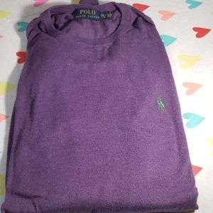 Ralph Lauren Purple polo sweater